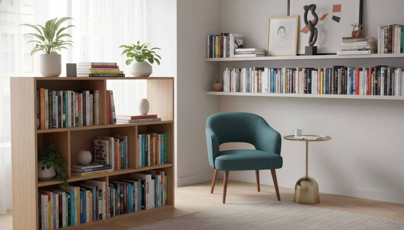 Small Space Bookshelf Ideas