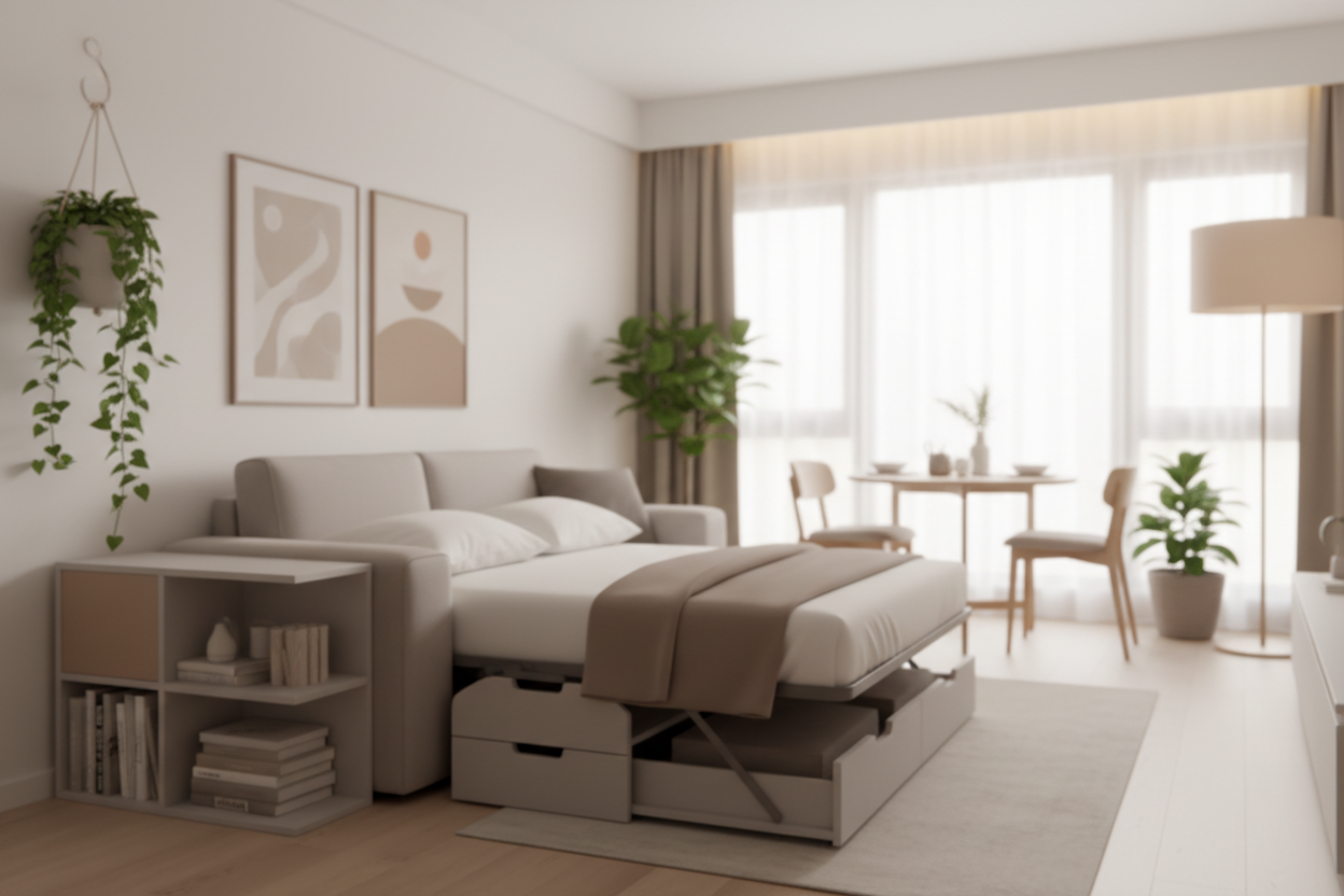 Hidden beds ideas space saving
