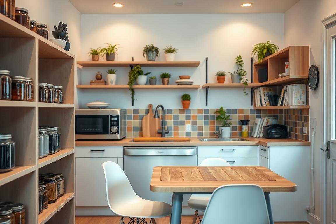 Kitchen space saving ideas