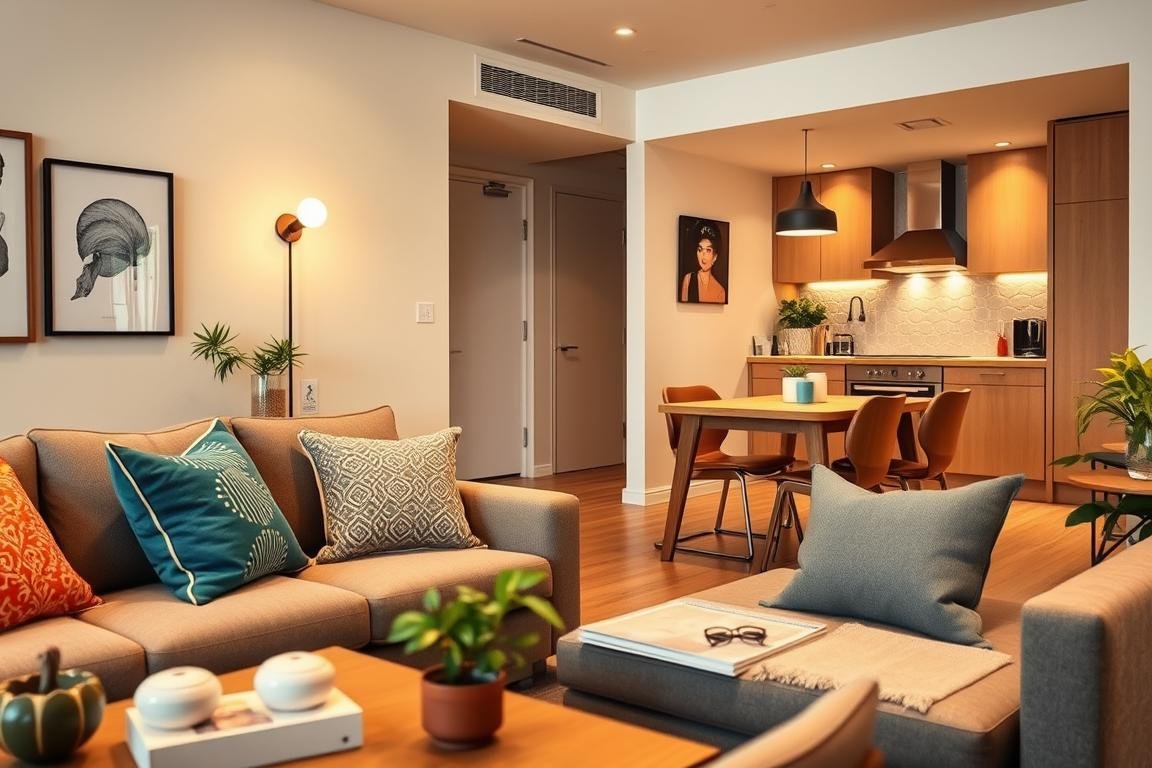 Small apartment decorating