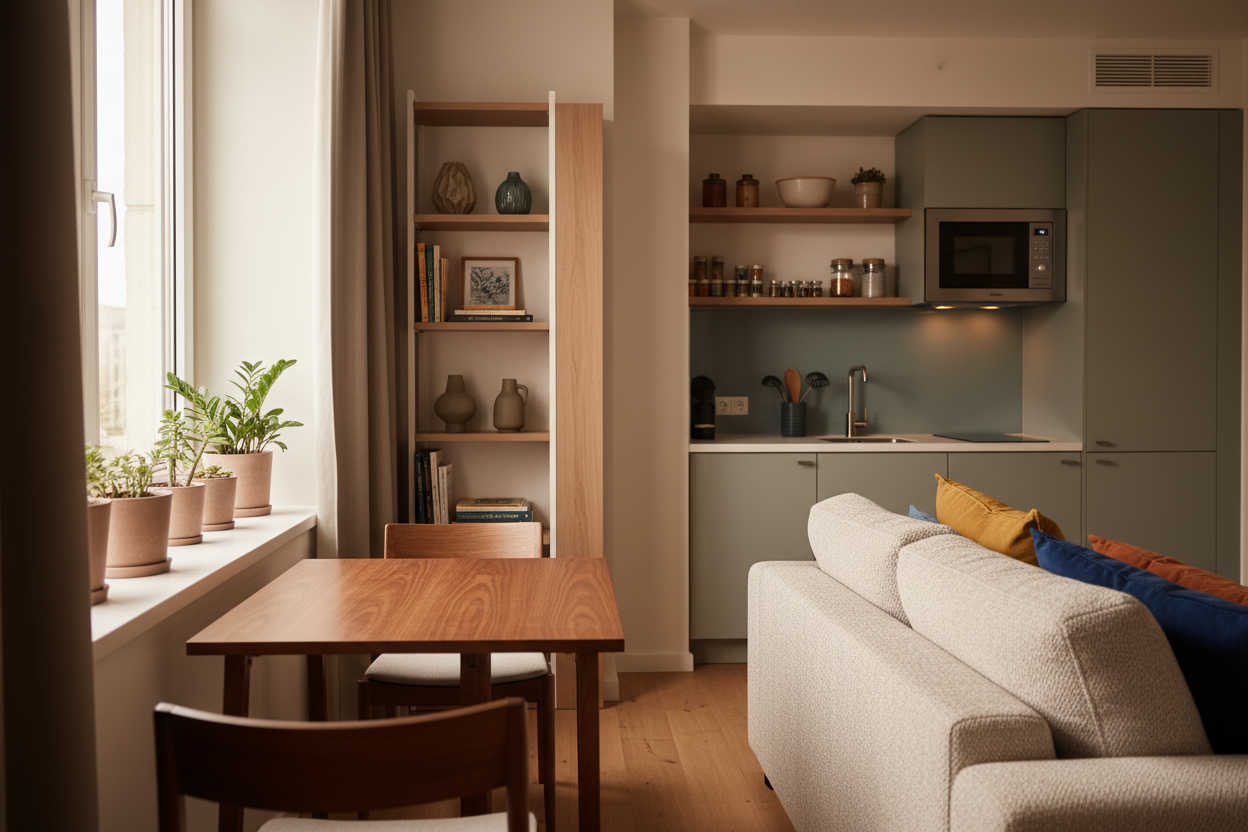 Tiny Studio Apartment Ideas