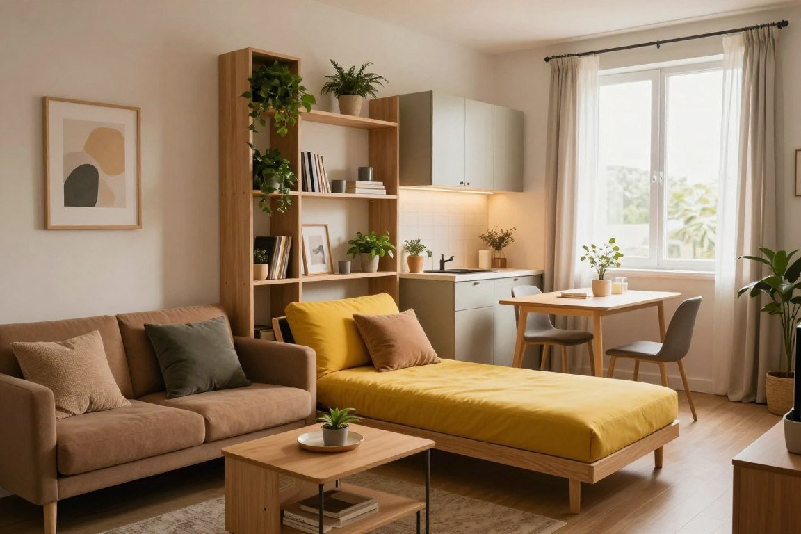 Tiny apartment ideas space saving