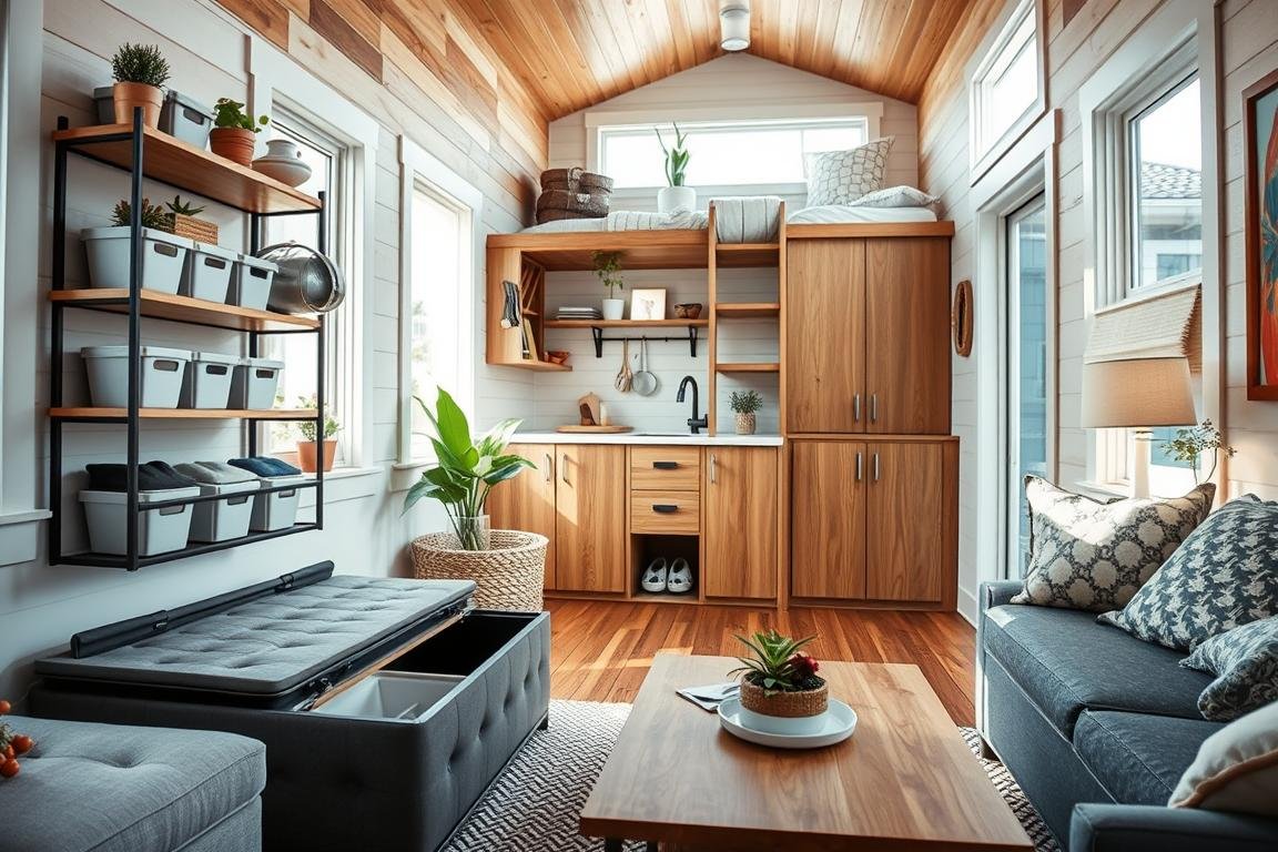 Tiny home storage ideas