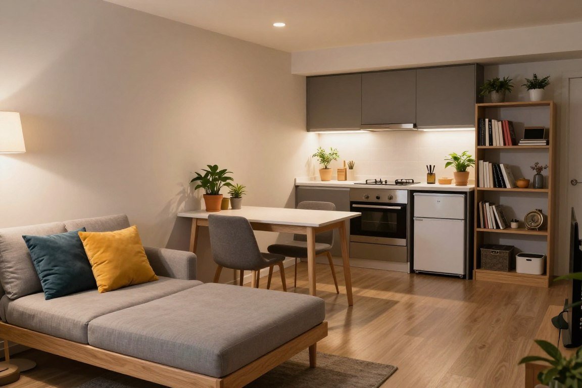 mini studio apartment ideas