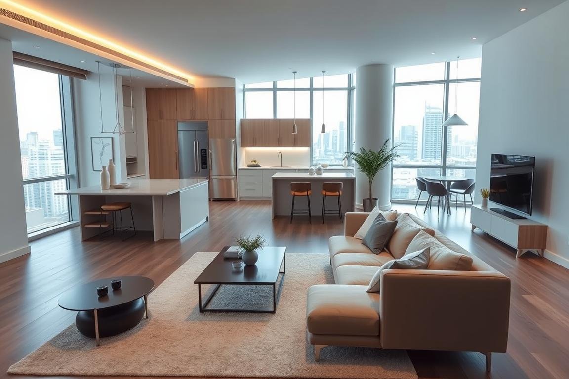 minimalist condo small spaces