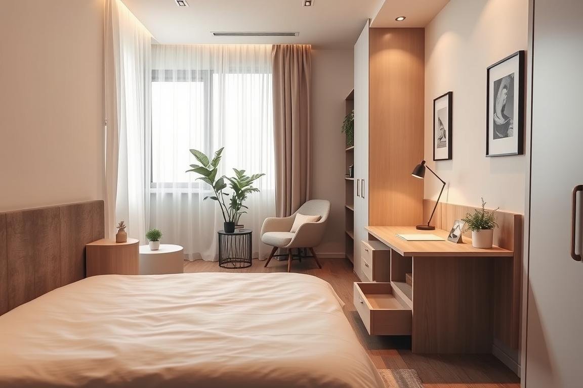 small apartment bedrooms
