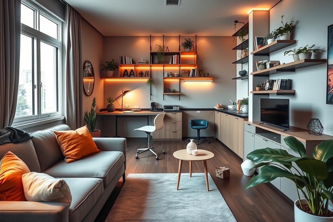 small apartment interior