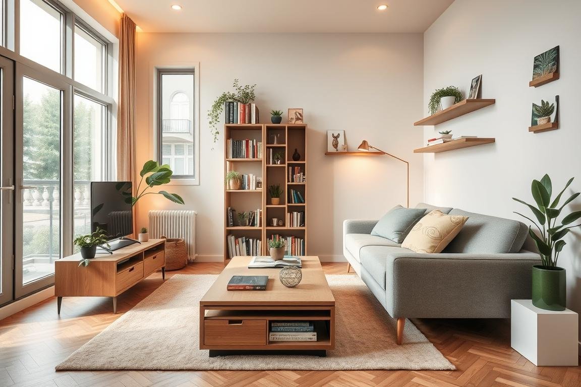 small apartment living room