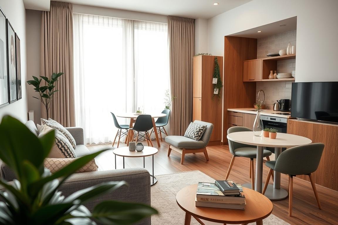 small studio apartment inspiration