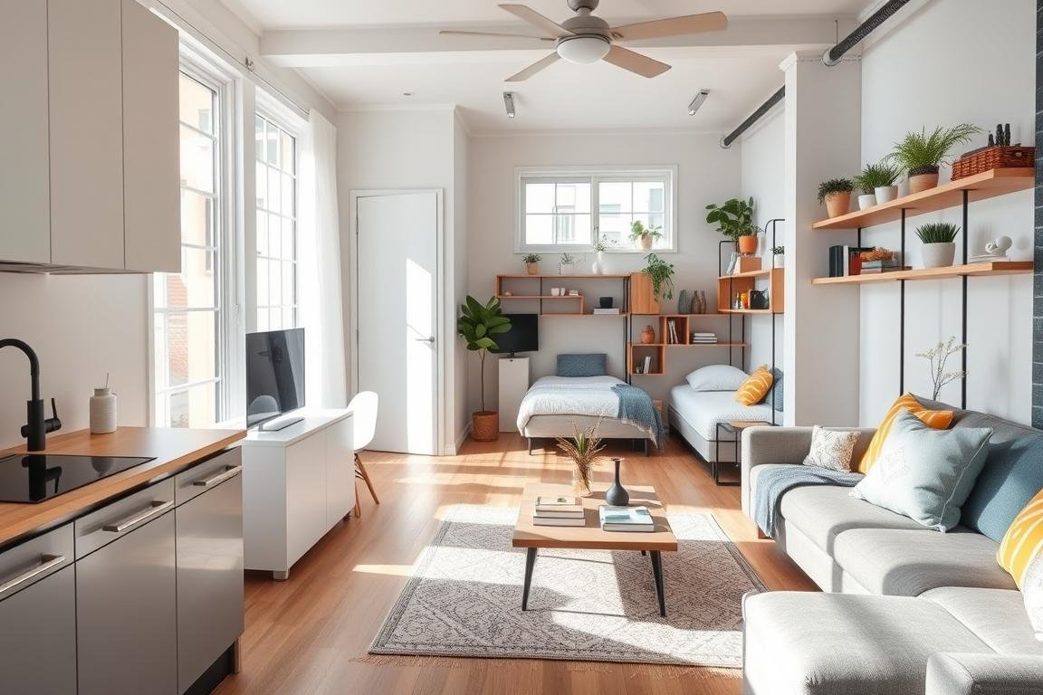 very small studio apartment ideas
