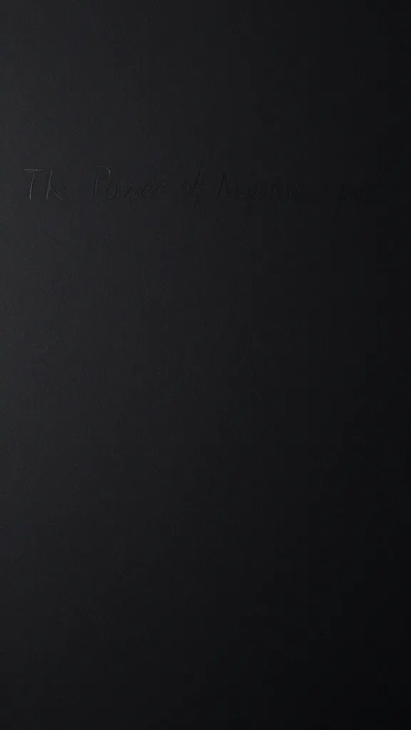 High-quality photo representing: 17. The Power of Negative Space
