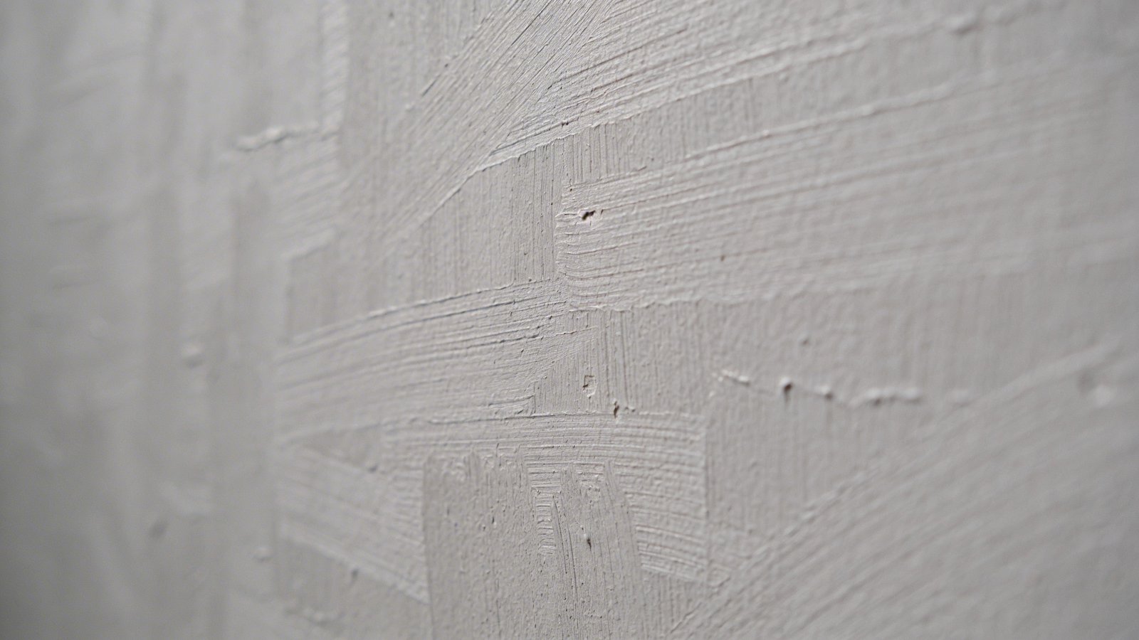 Closeup of soft gray painted wall texture