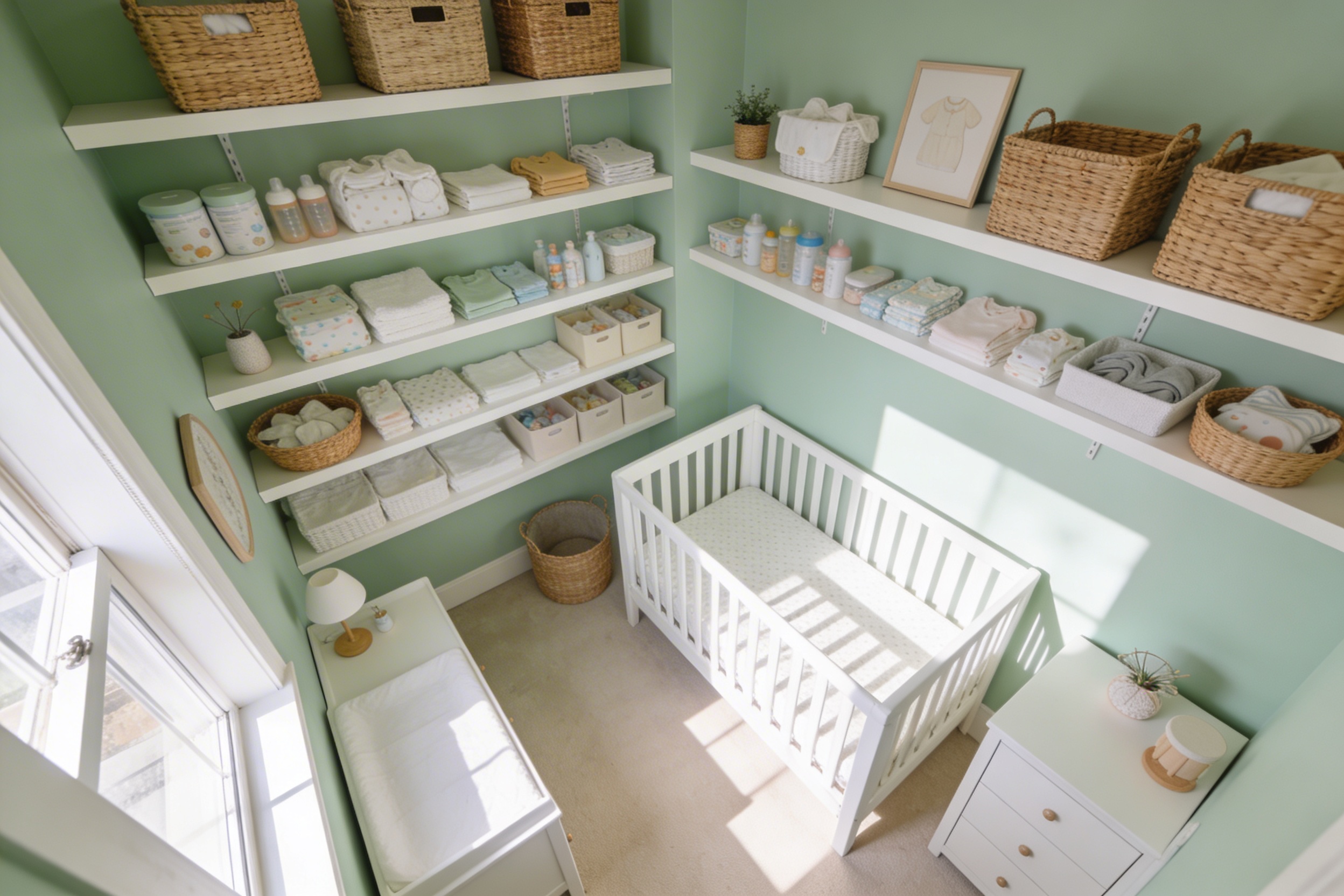17 Small Nursery Ideas That Maximize Every Inch