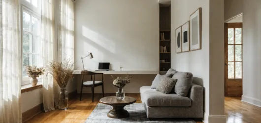5 Small Living Room Office Combos That Somehow Make Both Feel Better