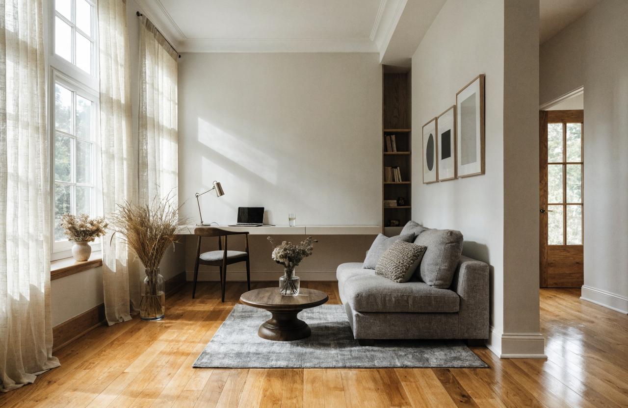 5 Small Living Room Office Combos That Somehow Make Both Feel Better