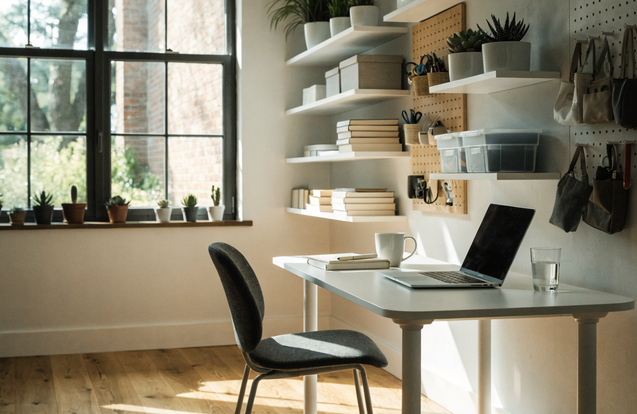 7 Small Office Storage Ideas That Tame the Clutter for Good