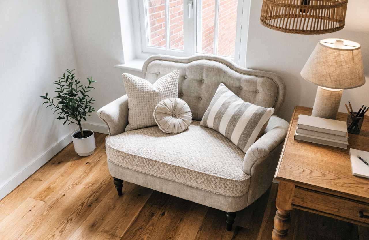 6 Office Sofa Ideas for Small Spaces That Are Seriously Cozy